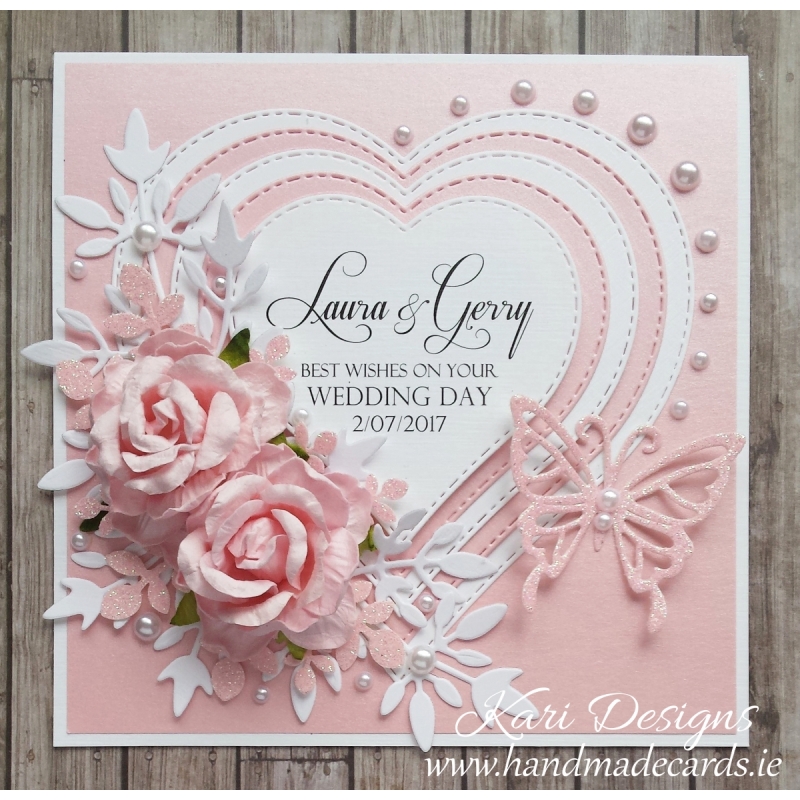  Handmade  Wedding  Card 