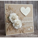Handmade Wedding Card - WE009