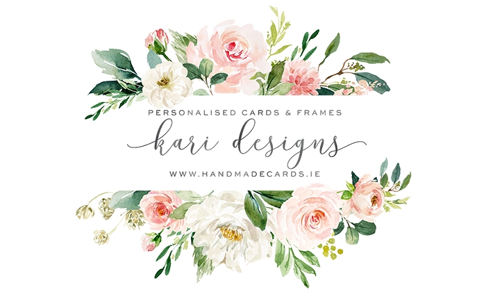 Kari Designs personalised handmade cards & frames